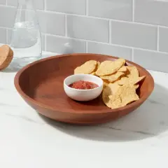 2pc Ceramic Signature Chip and Dip Serving Bowl - Threshold&trade;
