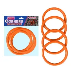 Corners Championship: Orange Ring Toss 4 Piece Set