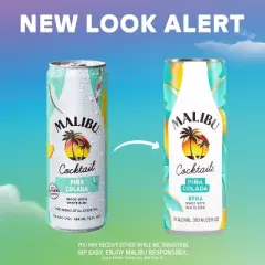 Malibu Pina Colada 4pk/355ml Cans