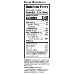 Califia Farms Mocha Cold Brew Coffee with Almond Milk - 48 fl oz