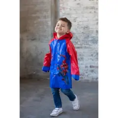 Marvel Avengers The Wasp Hulk Ant Man Waterproof Hooded Rain Jacket Coat Toddler 