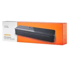 Anova Precision Vacuum Sealer: Stainless Steel Food Sealer Machine, Black, 2-Year Warranty, Spot Clean, Compact Design