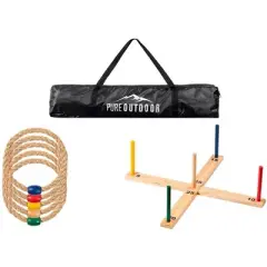 Monoprice Large Ring Toss Game - Easy Assembly, Perfect For Tailgating, Camping, Bbqs, Backyards, and Beaches - Pure Outdoor Collection