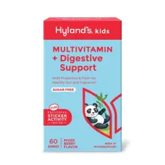 Hyland's Naturals Kids' Sugar Free Multivitamin + Digestive Support - 60ct