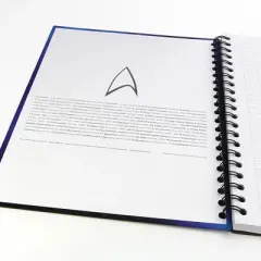 Crowded Coop, LLC Star Trek Uniforms & Equipment Hardcover Notebook
