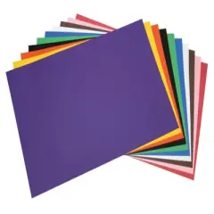 Tru-Ray Sulphite Extra Large Construction Paper, 24 x 36 Inches, Assorted Colors, Pack of 50