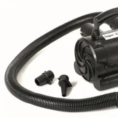 Swimline 9095 AC 120V Compatible Electric Air Pump with 3 Adapters & Flexible Hose for Pool Inflatables, Rafts, & Air Mattresses