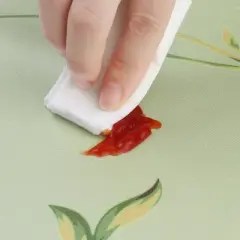 Unique Bargains Dining Rectangle Vinyl Oil Proof Wrinkle-Resistant Tablecloth 1 Pc