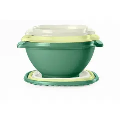 Tupperware 6pc (set of 3) Heritage Bowl Food Storage Container Set