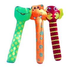 Swimline Animal Neoprene Weighted Swimming Pool Diving Sticks - 7" - Multicolor - Set of 3