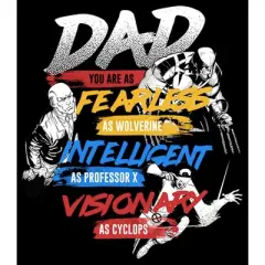 Men's Marvel X-Men Dad You are Fearless, Intelligent, and a Visionary Sweatshirt