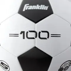Franklin Sports F-100 Traditional Style Size 5 Youth Soccer Ball