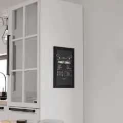 Merrick Lane Set of 10 Wall Mount Magnetic Chalkboards