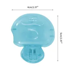 Unique Bargains Fish-shaped Toothbrush Covers 1 Pc