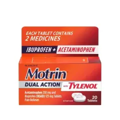 Motrin Acetaminophen Dual Action with Tylenol Pain Reliever