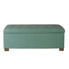 Classic Large Tufted Storage Bench - HomePop