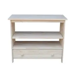 Concepts TV Stand for TVs up to 38" Light Brown - International Concepts