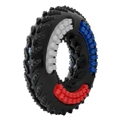 American Pet Supplies 5-Inch TPR Textured Dog Chew Toy - "Tire of Fun"