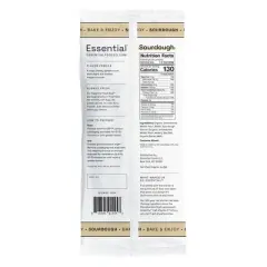 The Essential Baking Company Take & Bake Organic Sourdough Bread - 16oz
