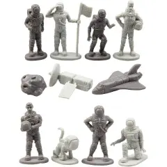 Hingfat Space and Astronaut Action Figure Toy Playset, 102 Pieces