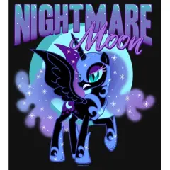 Girl's My Little Pony Princess Luna Nightmare Moon T-Shirt