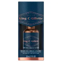 King C. Gillette Men's Beard Oil with Argan Oil - 1 fl.oz