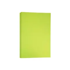 JAM Paper Ledger 65 lb. Cardstock Paper 11" x 17" Terra Lime Green 50 Sheets/Pack (16728486)