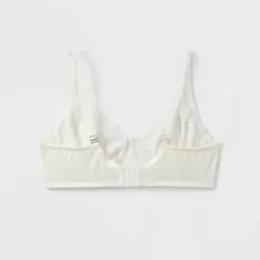 Women's Lace Unlined Bra - Auden&trade; White