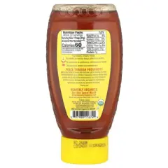 Heavenly Organics 100% Organic Honey, Raw & Unfiltered, 16 oz (454 g)