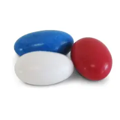 Patriotic Jordan Almonds Large Gift Tray by Its Delish, 36 OZ Gift Box