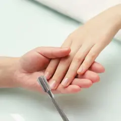 Unique Bargains Multi-function Cuticle Pusher 4.96" Length Silver Tone 1 Pc