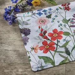 Park Designs Wildflower Sketchbook Table Runner 13" x 54"