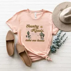Simply Sage Market Women's Country Roads Desert Short Sleeve Tee