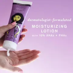 DERMAdoctor KP Moisturizing Lotion, dermatologist-formulated for keratosis pilaris. Treats dry, rough skin with 10% AHAs + PHAs, 8 oz.