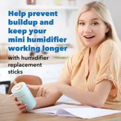Impresa [100 Pack] Humidifier Refill Sticks for a Relaxing Atmosphere - Replacement Mini Humidifier Filter Sticks