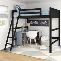 Full Dunn Loft Bed - Room & Joy