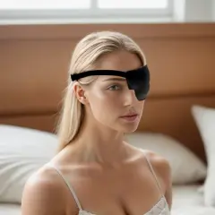 Unique Bargains Soft Adjustment Buckle 3D Sleep Mask 1 Pc