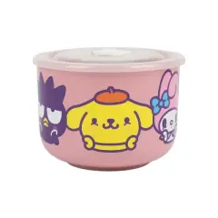 Hello Kitty & Friends 20 Oz Ceramic Soup Mug with Vented Lid