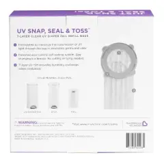Munchkin UV Snap, Seal & Toss Diaper Pail Refill Bags - 20pk