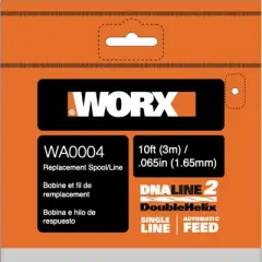 Worx WA0004 10' Cordless String Trimmer Replacement Spool