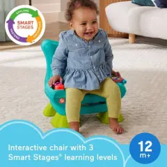 Fisher-Price Laugh & Learn Smart Stages Chair Electronic Learning Toy for Toddlers - Teal