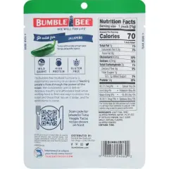 Bumblee Bee Jalapeno Seasoned Tuna Pouch - 2.5oz