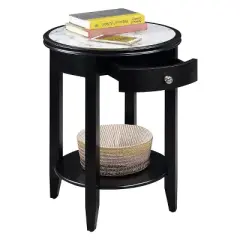 American Heritage Baldwin End Table with Drawer - Breighton Home