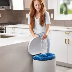 Plasticplace 55-60 Gallon Recycling Bags (100 Count)