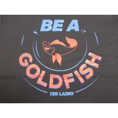 Ted Lasso Be A Goldfish Men's Black T-Shirt