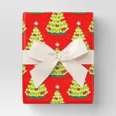 36' Christmas Holiday Cheer Premium Ribbon Ivory Satin - Wondershop&trade;