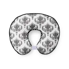 Bacati - 3 pc Classic Damask Black Hugster Feeding & Infant Support Nursing Pillow