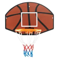 26'' Wall Mounted Basketball Hoop Set w/Shatter-proof Backboard Indoor Toy Gift