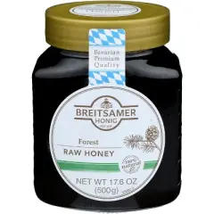 Breitsamer Honig Raw Forest Honey - Case of 6 - 17.6 oz