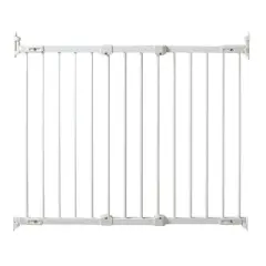 Tramull Angle Mount Safeway Hardware Mounted Safety Gate - White